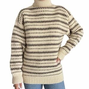 Vintage 100% Pure Wool Made In Denmark Turtleneck Sweater